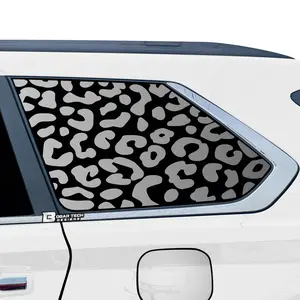 Animal Leopard Cheetah Cow Window Vinyl Decal Stickers Fits Toyota Sequoia 2023-2026