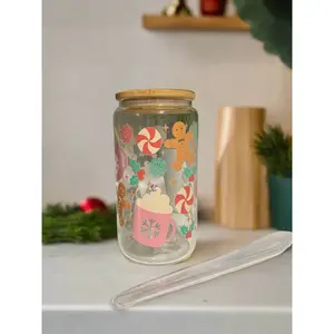 Cute Christmas Candy Glass