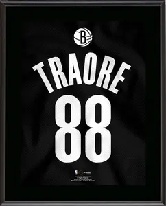 Nolan Traore Brooklyn Nets 10.5" x 13" Jersey Number Sublimated Player Plaque