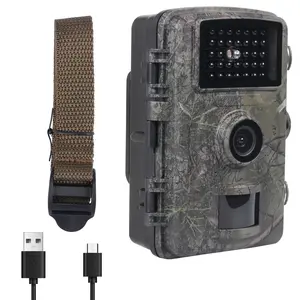Trail Camera PIR Infrared Sensor IP66 Waterproof Wildlife Monitoring Camera with Night Vision 90 Degree Angle for Outdoor Use