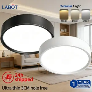 LED Small Ceiling Light, Ultra-Thin Surface Mount Cylinder Lamp, Round Pendant Light, Hallway Light, Entryway Corridor Ceiling Spotlight