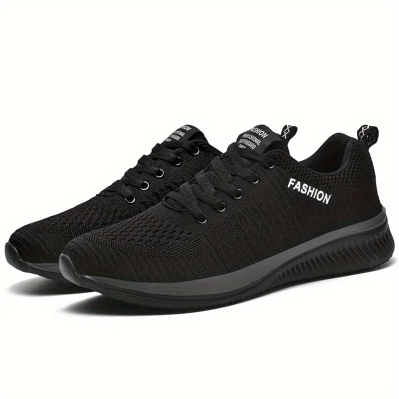 OFIREND Men's Gym Shoes, Casual Woven Cloth Sneakers, Lightweight & Breathable Running Fitness Footwear for Daily Outfits, Running Training Footwear, Braid, Lace Closure, Lace-Up, Casual Runner Shoes, Men's Accessories, Running Athletic Shoes, Walking Run