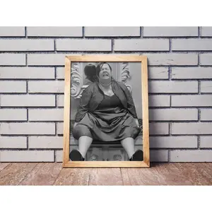 Funny Bathroom Wall Art - Toilet scene - Female Comedy Duo-Inspired Print - Bathroom Wall Art