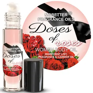MOBETTER FRAGRANCE OILS Doses of Roses Women Perfume Body Oil