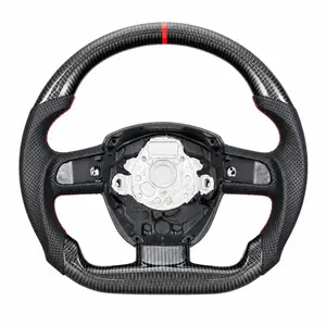 Audi Ready-To-Ship Custom Carbon Fiber Steering Wheel (2005-2009)
