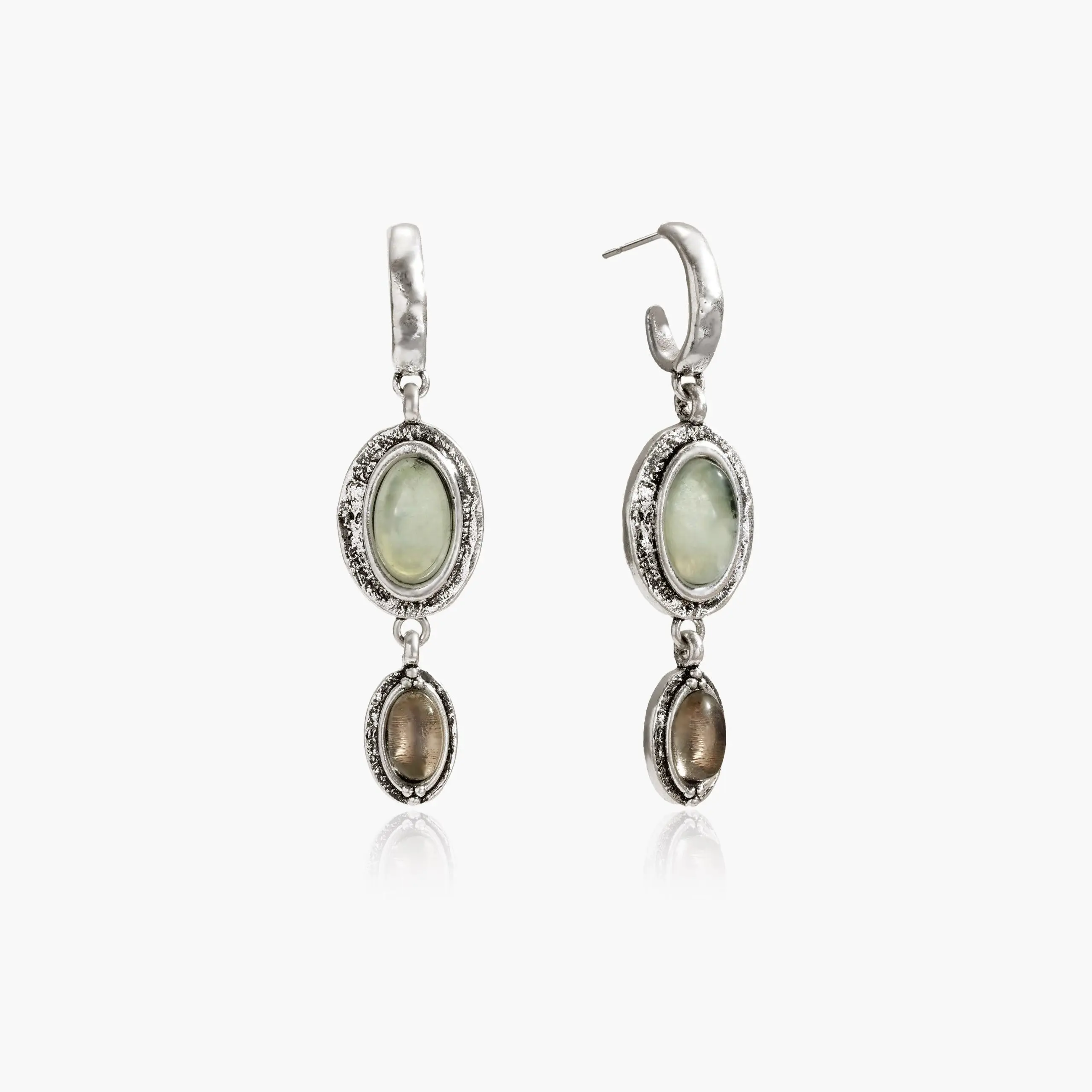 en route Moss Amulet Earrings, Nature-inspired Vintage Jewelry for Daily Wear, Versatile Piece Essential Designed for Statement Styling