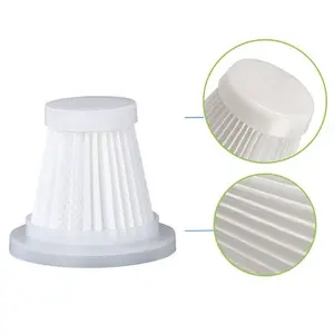 4pcs Washable Reusable Hepa Vacuum Filters, High Efficiency Dust Filter for Home and Car, Replacement Handheld Vacuum Cleaner Filter