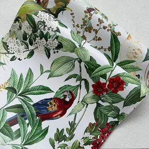 1-piece set of simulated green plant wall, flower self-adhesive wallpaper, KTV home decoration building materials, background wall, bedroom, dining room, living room stickers, old item renovation stickers, PVC wallpaper, household items