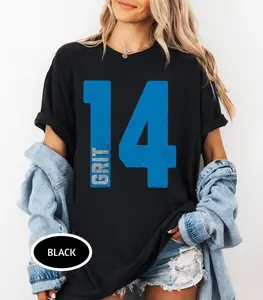 Vintage Detroit Lion Jersey , Grit Lions Shirt, Retro Lions Shirt, Detroit Football Goff Shirt St Brown Shirt Gibbs Shirt Grit Detroit