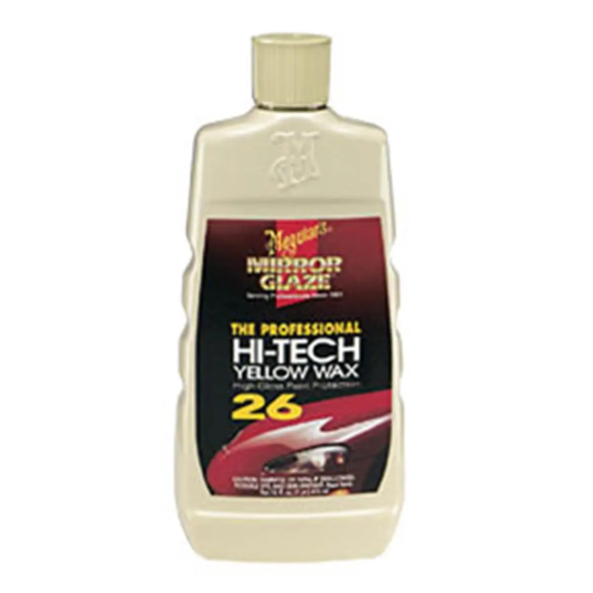 212 MAIN Meguiars M2616 Hi-Tech Yellow Wax - 16 oz. Liquid Car Wax, Automotive Car Detailing Products