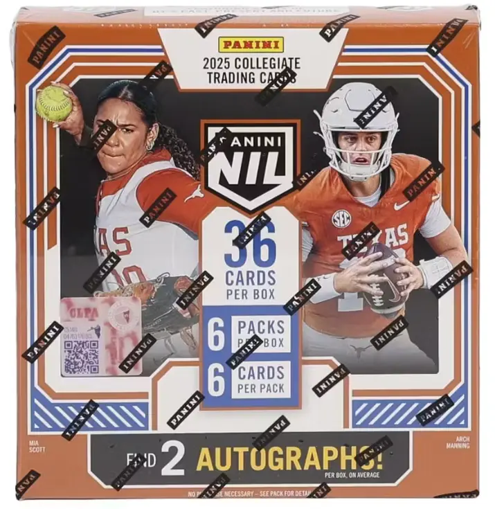 2025 Texas NIL Hobby Mega box