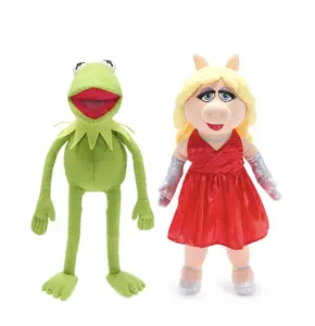 Disney Store The Muppets Plush Bundle, Kermit the Frog, Miss Piggy, Swedish Chef, Animal, Gonzo, Fozzie Bear