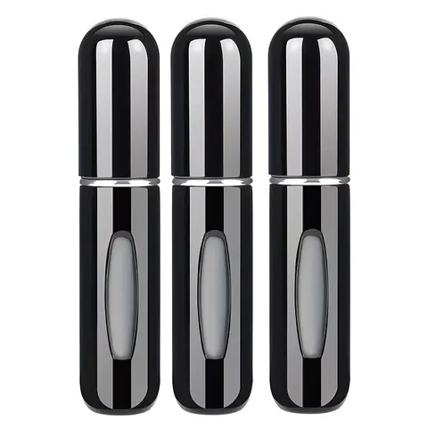 5ml Refillable Travel Perfume Atomizer - Durable, Leak-Proof, Compact Cosmetic Spray Bottle with Quick Refill Design, Ideal for Fragrance Lovers, Birthdays, Beauty & Personal Care Travel Essential