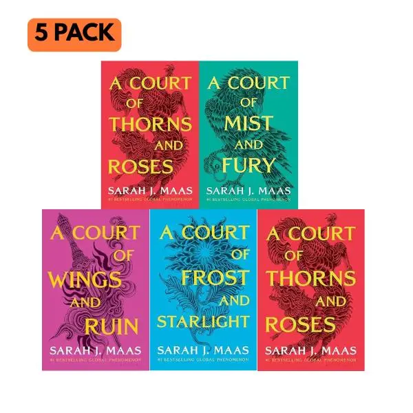 Sarah J. Maas 5 Books Collection Set A Court of Thorns and Roses Series
