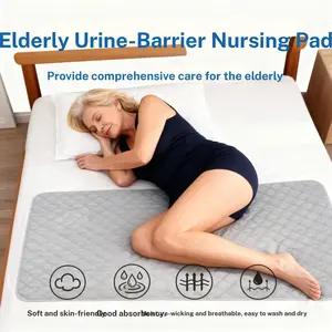 Elderly Bedridden Urinary Incontinence Mattress, Multiple Sizes Available, Skin-Friendly, Washable Adult Diaper Care Pad