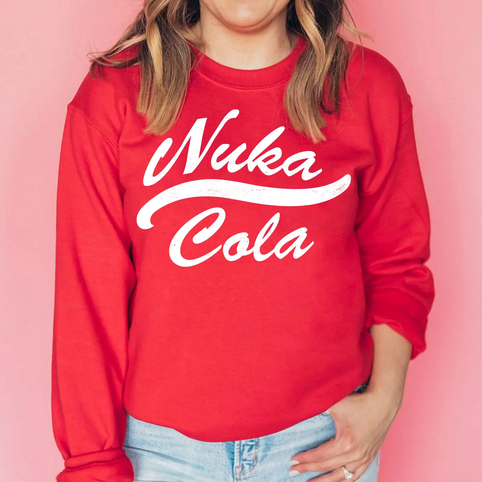 Nuka Cola Sweatshirt Tshirt, Nuka Girl Shirt, Nuka Cola Fallout, Nuka Cola Shirts, Nuka World Shirt, Trending Drink, Fallout, Beverage Shirt