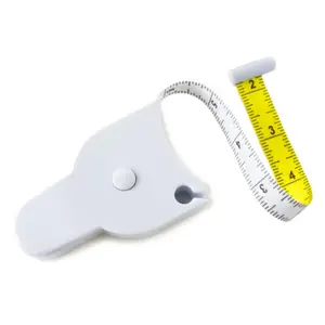 Automatic Tape Measure (60in/150cm), Measuring Tape for Body, Self-retracting Body Measuring Tape, Retractable Tape Measure for Fitness, Weight Loss, Tailor, Sewing, Measure in Inches and Centimeters, perfect for tracking body size for clothes