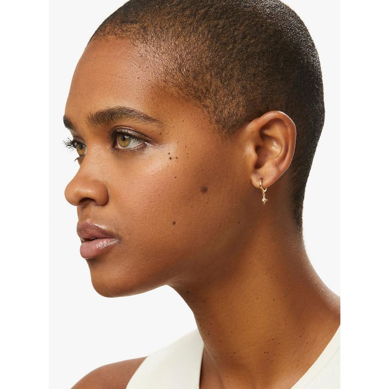 Star Hoop Earrings - Oshi