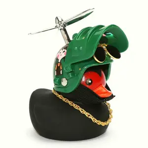 black Car duck dashboard cute car decoration accessories rubber duck