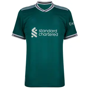 2025-26 Green LIV 3rd Short Sleeve Soccer Shirt, 25/26 Green LIV 3rd Edition Football Jersey