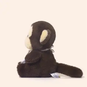 Cute Animal Monkey Plush Toys Kids Doll Birthday Soft Sleeping Gifts Well-behaved Cartoon Stuffed Anima Appease Doll Sweet Gift