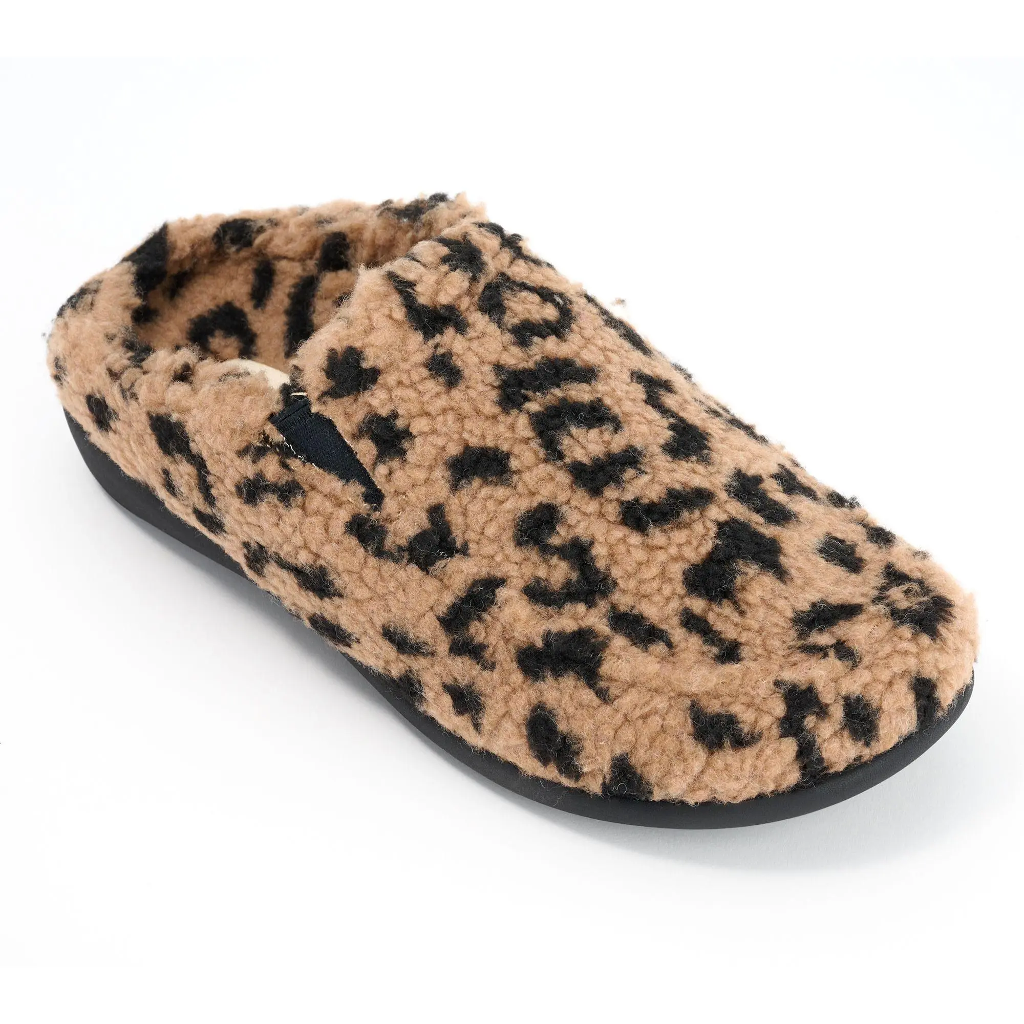 Revitalign Orthotic Memory Foam Cozy Mules Siesta Teddy
