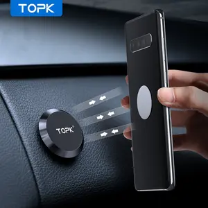 Topk Magnetic Phone Holder for Car Air Vent, Universal Magnetic Phone Mount for Cars, Durable & Secure Design for Smartphones