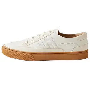 Hermes Deep Goatskin Round-Toe Lace-Up Low-Top Sneakers for Men in White Trending Shoes, House White Official Shoes to Get / Maison Mihara