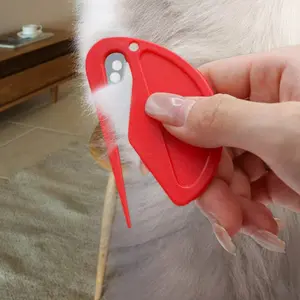 Mini Envelope Opener Tool, Unboxing and Paper Cutting Utility, Office Supplies, Pet Hair Grooming, Random Colors