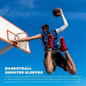 2026 Summer  Arm Sleeves for Men Women,Compression Sleeves to Cover Arms for Working,Sun Sleeves UV ProtectionCooling Arm Sleeves for Men & Women , Arm Sleeves For Sprots/Outdoor Activities Fishing,Golf,Gym Accessories for Basketball Football