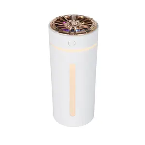 Ultra-Quiet Eco-Friendly Miniature Humidifier - 6x16cm, Lightweight Universal USB Powered, Portable Mist Output Air Moisturizer, Sleep Aid for Home Bedroom, Computers Office