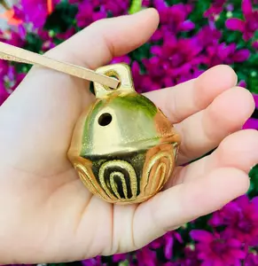 Sleigh Bell | Christmas Ornament | Santa Jingle Bells | Door Knob Hanger | Gift for Child | Home Décor