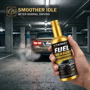 Carbon Cleaner Agent, Reduces Emissions, Restores Engine Power, Deep Chemical Cleaning, Ideal for Vehicle Emission Testing, Eliminates Idle Shaking