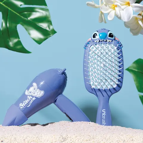 Disney Stitch UNbrush and Stitch Mini Blow Dryer Haircare Duo