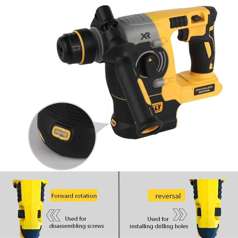 DEWALT DCH273 Cordless SDS Plus Drill – Professional & DIY Use, Concrete, Masonry & Wood, High-Speed Brushless Performance DEWALT DCH273 Cordless SDS Plus Drill – Professional & DIY Use, Concrete, Masonry & Wood, High-Speed Brushless Performance