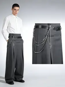 Women’s Punk Chain Belt – Star Decorated Metal Waist Chain for JK Skirts, Hip Hop, Streetwear, Ins Style, Y2K Fashion Accessory