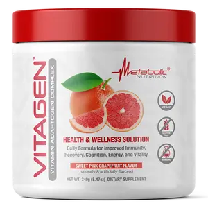 VitaGen by Metabolic Nutrition - Vitamin Adaptogen Complex - 30 servings, 3 flavors