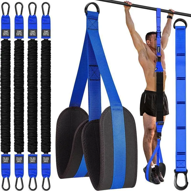 Pull Up Assistance Bands, Resistance Bands for Pull Up Bar Workout, Adjustable Heavy Duty Pull Up Assist Equipment with 4 Assistance Bands, Home Gym Fitness Exercise Strength Pull Up Assistance Bands, Resistance Bands for Pull Up Bar Workout, Adjustable Heavy Duty Pull Up Assist Equipment with 4 Assistance Bands, Home Gym Fitness Exercise Strength