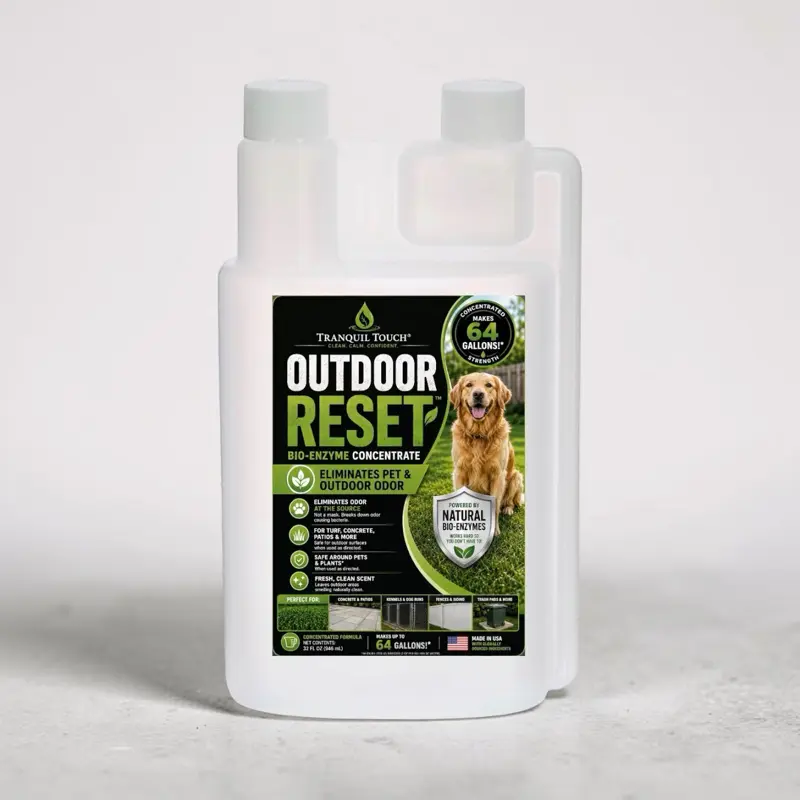 Outdoor Reset  | Bio-Enzyme Outdoor Odor Eliminator | Makes 64 Gallons