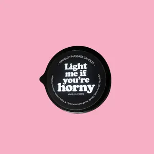 Naughty Mini Massage Scented Candle - Vanilla Coconut Fragrance Option, for Intimate Use and Home Decoration | Home Supplies Candle, Scented Candles