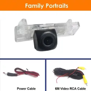 1PC Replacement Rear View Backup Camera, Replace for Licence Number Plate Light Lamp, for Nissan for Qashqai for X-Trail for Sunny for Note for Micra for Almera for Armada for Juke for Patrol for Primera for Pathfinder & for PEUGEOT 307 308