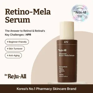 [Official Store] Dr.Reju-All Advanced Retino-Mela Serum – HPR Retinol Serum for Face – Anti-Aging, Pore Minimizer, Next-Gen Korean Skin care – Gentle & Beginner-Friendly – Niacinamide 10% & TXA 4% – 1 Fl Oz