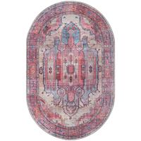 Beige 5' 3  x  8' Oval