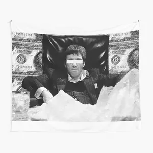 Scarface Money Scarface The World Is Yours Flag – Concert Banner, Gift for Fans, Room Decor, Birthday or Event Surprise Fan Gifts