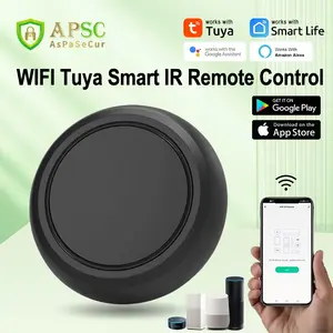 Infrared Smart Universal Remote Control, Tuya WiFi RF Remote for Furniture, Language Assistant Support, Home Automation Device