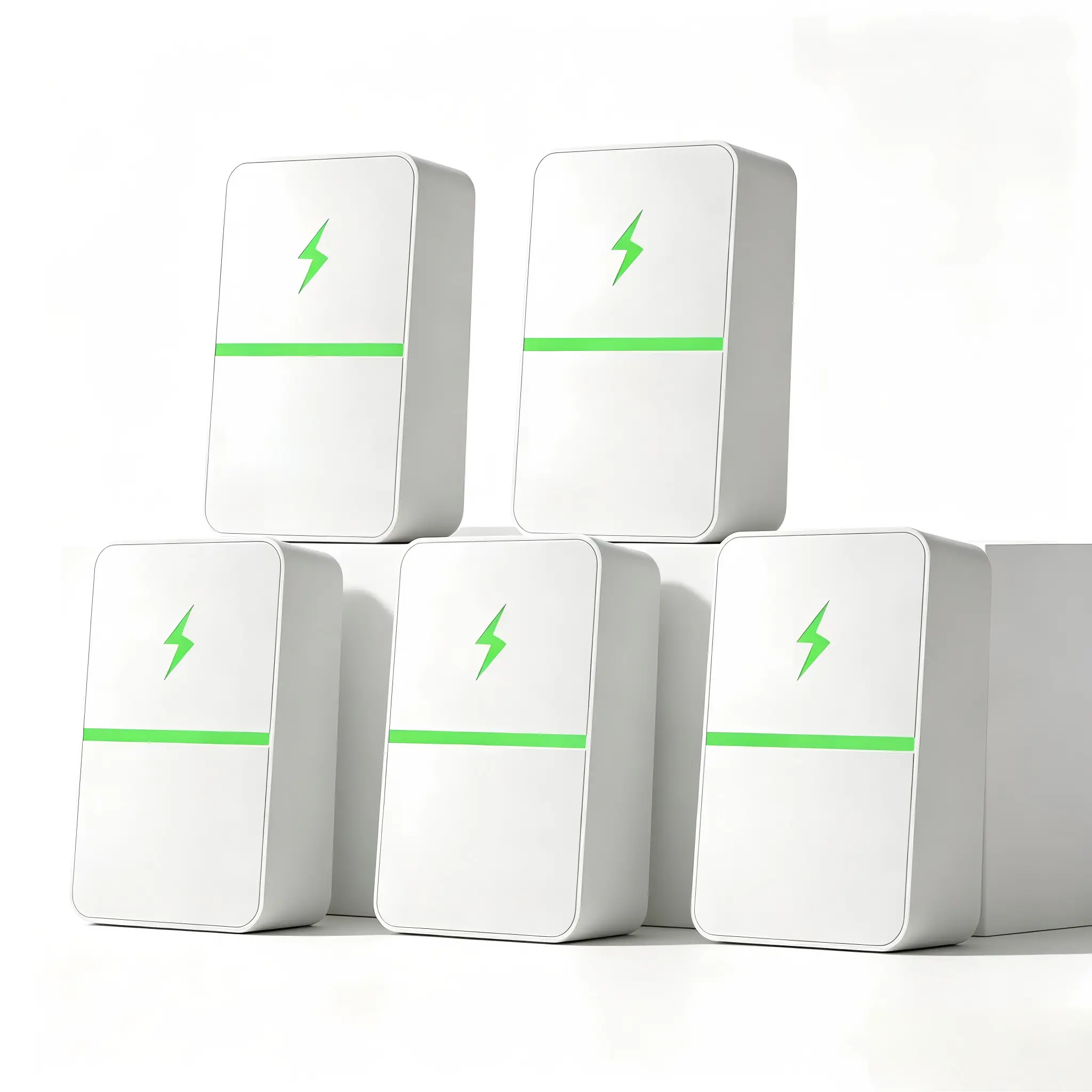 Plug-In Power Box with US Plug 2026 Updated Design, Compatible with 90–250V Input Range Multi Plug Outlet