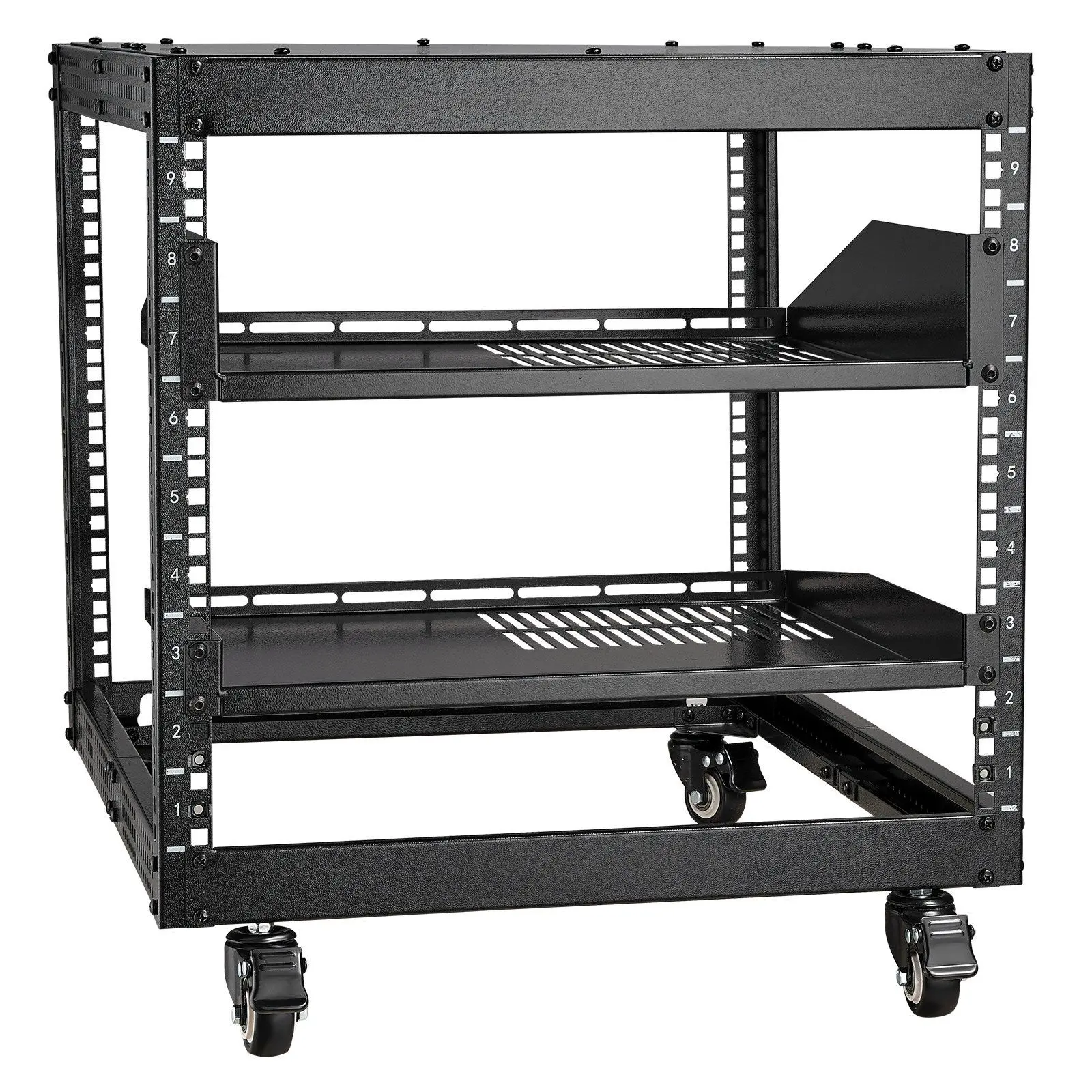 Spring new arrivals 9U 4 Post Open Frame Server Rack Network Enclosure ...