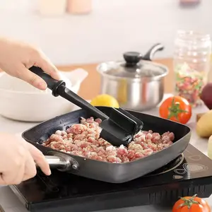 5-in-1 Meat Chopper & Masher – Heat-Resistant Utensil for Ground Beef, Potatoes, & More