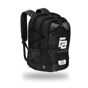 Fit Active Sports Backpack for Football Basketball Soccer and Volleyball Multifunctional Equipment Bag