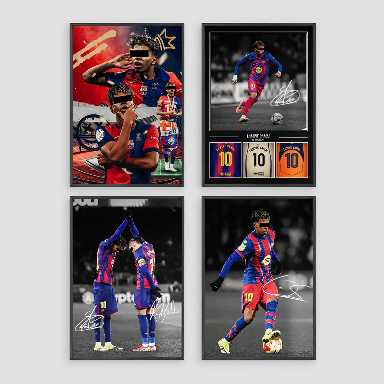 Lamine Yamal Canvas Print Wall Decor Poster, Soccer Player Decor, Lamine Yamal Footballl Sports Game Poster, Perfect Gift For Fans, Perfect Home Wall Decor